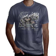 Load image into Gallery viewer, 鲁智深 Men's Short Sleeve T-Shirt White S